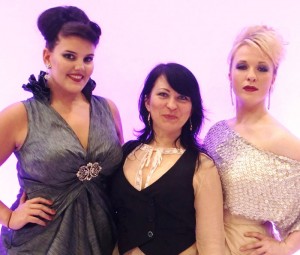 Ideal-Home-Show--Ingrid-and-models
